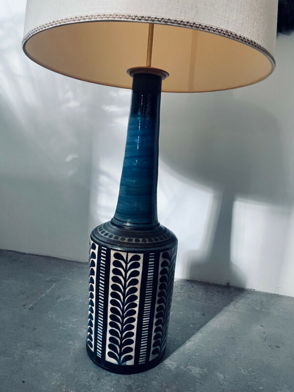 Stig Lindberg lampe suedoise 1960