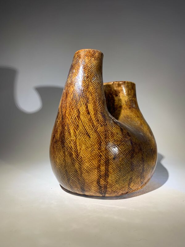 vase scarifié céramique