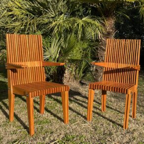 PAIRE de FAUTEUILS ORME